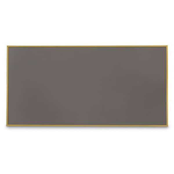 Corkboard, Fabric, 2 Door, Satin/Bff, 48x36"